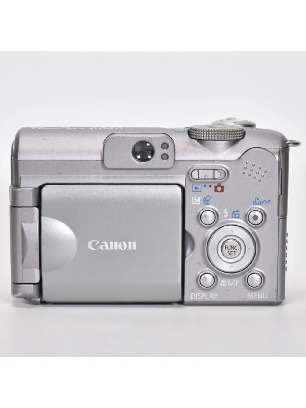 Canon Powershot A620 Digital Camera 7.1MP 4X Optical Zoom Video 2GB SD Card MINT